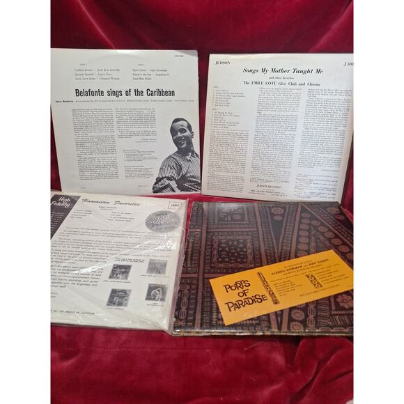 Island & Hawaiian Vinyl Lot – Belafonte, Ports of Paradise + More (4 LPs) - Picture 6 of 6